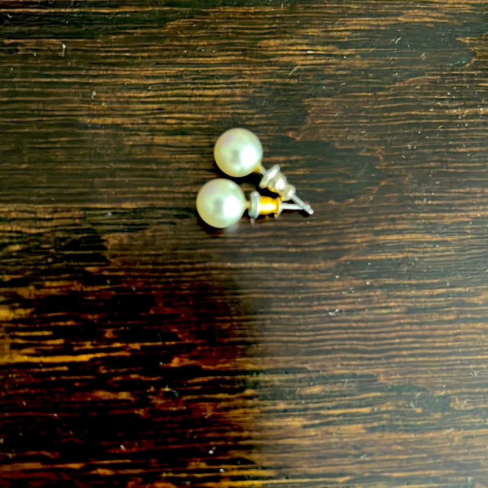 Pearl Stud Earrings